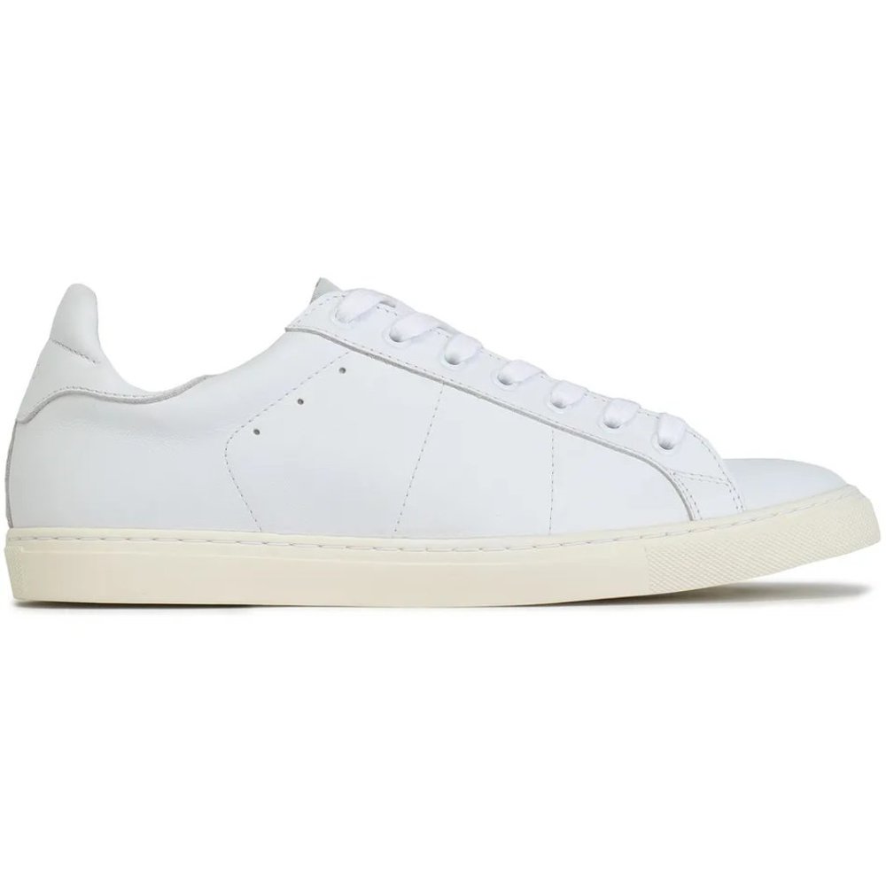 Iro White Leather Sneakers, 8